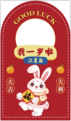 兔年生日宝宝kt板 (5)