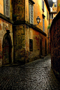 鹅卵石街道，梵蒂冈，意大利
Cobblestone Street, Orvieto, Italy