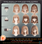 Light source on hair voice over tutorial .promo by sakimichan