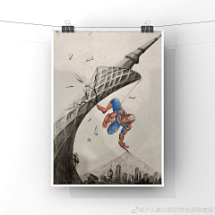 派大福采集到创意素描作品