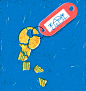 conceptual illustration Editorial Illustration home key house ILLUSTRATION  key press illustration