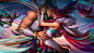Star Guardian Xayah and Rakan Redeemed - League of Legends : WildRift Splash Art