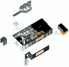 ROOT INN餐吧华采天地店，南京 / TURING DESIGN -  谷德设计网 : gooood是中国第一影响力与最受欢迎的建筑/景观/设计门户与平台。坚信设计与创意将使所有人受益，传播世界建筑/景观/室内佳作与思想；赋能创意产业链上的企业与机构。