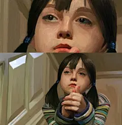 盛世木偶人的插画画廊展厅 #采集大赛#