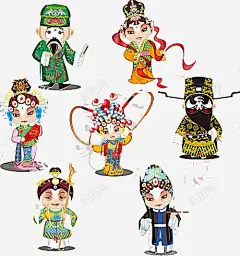 京剧高清素材 中国风 国粹 素材 装饰 免抠png 设计图片 免费下载