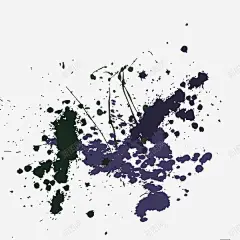 手绘泼墨薰衣草墨点 设计图片 免费下载 页面网页 平面电商 创意素材