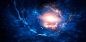 General 1920x938 space nebula stars universe colorful planet dark swirl satellite