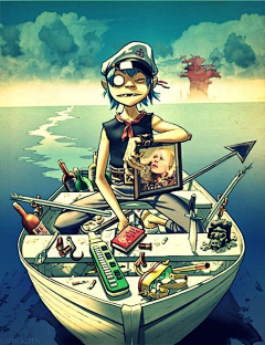 *Scorpion*采集到Jamie Hewlett