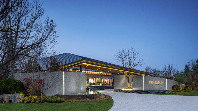 大隐于市曲水流觞济南龙湖龙誉城蓝调国际