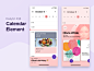 Calendar UI exploration ux challenge dailyui events calendar exploration ux ui