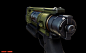 Evolve - Auto Dart, Mike Brainard : Abe's dart gun from Evolve. I was responsible for design, model and texture work.