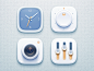 Dribbble 4white icons