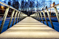 /Kyrkparken- Lighting design by Black Ljusdesign/ Black Lighting Design - Lighting Design - Architecture - Lighting - Public spaces - Outdoor - Park - Bridge - Handrail light -