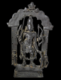 Bronze Shiva as Virabhadra, Vijayanagar period