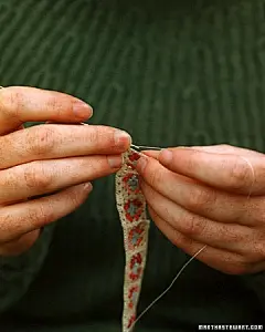 栗子头的相册-我也想学勾花