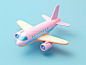 3D model cartoon plane, 3D model aircraft 3d 3d aircraft design 3d model of plane 3d nft 3d plane 3d plane design 3d plane with pastel colors aircraft design beautifully colored plane design cute cute 3d palne design eye catching aircraft design fiverr.co