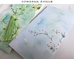 古风贺卡小卡片纸简约迷你创意手写新年春节员工生日祝福卡留言卡-淘宝网