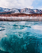 冰冻的贝加尔湖 ｜ 摄影师Kristina Makeeva ​​​​