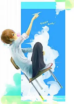 青春就是用来怀念的 - 插画 - 插画图片_插画师_插画壁纸_场景插画_yidodo.net - 意兜兜