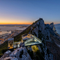 Former military lookout in Gibraltar transformed into glazed viewpoint : Perched on one of the highest points of the Rock of Gibraltar, Arc Designs has created a cantilevered viewing platform and walkway with a glazed floor.