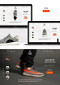 阿迪达斯Yeezy的Boost概念：为阿迪达斯品牌Yeezy的的网站设计理念 -大作