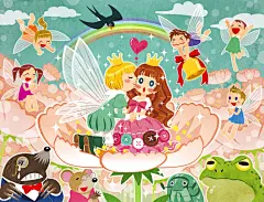 【童话】拇指姑娘【小小女孩的坎坷命运】 : “拇指姑娘”是一个从郁金香中诞生的少女。在安徒生童话中，讲述了一个拇指大小的小女孩经历过的波澜壮阔的故事。拇指姑娘经历了被癞蛤蟆和金龟子相继诱拐后又被鼹鼠求婚，困难总是接踵而至。在婚礼当天，拇指姑娘在自己曾搭救过的燕子的帮助下逃走了。最后和...