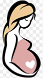 孕妇妈妈怀孕大肚子素材png手绘卡通➤来自 PNG搜索网 pngss.com 免费免扣png素材下载！孕妇#妈妈#怀孕#大肚子素材#