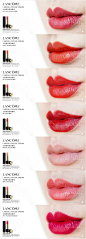 【LANCOME L'ABSOLU ROUGE CREAM/兰蔻新菁纯柔润唇膏丝缎系列】070/164/172/176/239/241/371试色