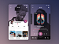 Music App<br/>by Louis Saville for rolo