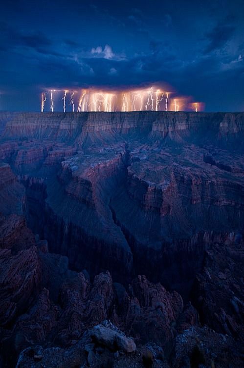 lightning storm, Gra...