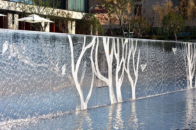 玻璃 景墙 通透