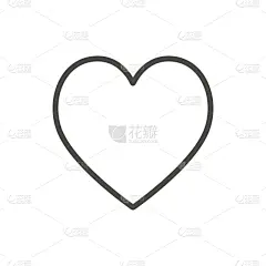 轮廓,计算机图标,动物心脏,符号,线条,白色,分离着色,健康保健,人,爱