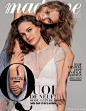 ※ Editorial ※ Lily Rose Depp × Natalie Portman 登上《Madame Figaro》杂志。大片中的亲密互动的大小女神好似姐妹一般。另外，两人一起主演的电影《天文馆》也将在11月16日于法国上映。