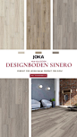JOKA Deluxe Designboden Sinero-Grey Gotham Oak-7501-Klebevariante