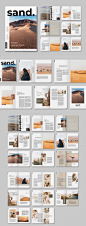 旅行旅游旅行社摄影作品集杂志画册小册子indd设计模板