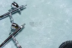 用喷枪喷绘画