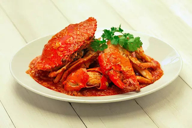 辣椒螃蟹是新加坡人民请客时点击率最高的一...
