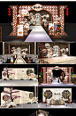 全套中式婚庆婚礼布置效果图设计-众图网