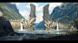 Bygone River Gate