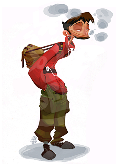 —金刚狼—采集到个性画风（角色）