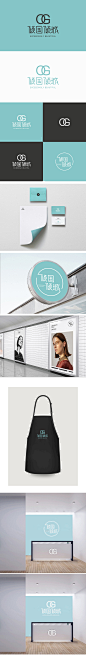 蜂蜜&美容美发品牌logo提案 x2