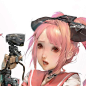 Facial style_testing01, Evan Lee : For some reasons, I gave the different facial rendering a hard try, it's totally the new way to play with~ Ya! Compare to my other character style....haha! J

Anyway, it's still pretty fun to do it~