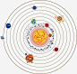 九大行星高清素材 矢量图 设计图片 免费下载 页面网页 平面电商 创意素材 png素材