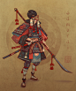 Servane Altermatt's submission on Feudal Japan: The Shogunate - Character Design : Challenge submission by Servane Altermatt