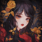 二次元少女头像