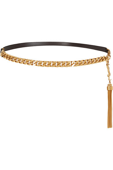 Saint Laurent | 链饰皮革...
