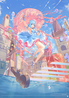 橙慕采集到H-画师 小圆子Dan