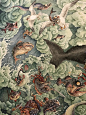 好牛X的手绘，一张作品就像在看一场电影大片，网友：根本停不下来，太上头！