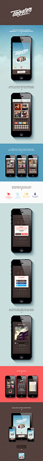Tagster iOS App. on Behance