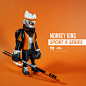 Monkey-King-Sport-X-Vinyl-Series-By-JT-Studio-Worldwide-Release-ORANGE-